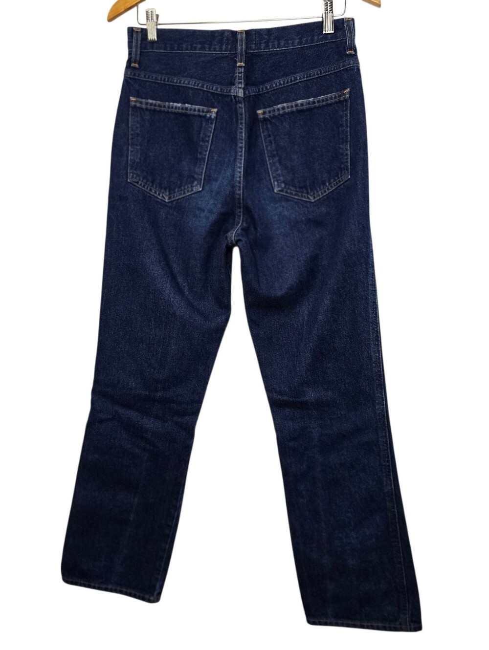 AGOLDE Feel Good Jamie High Rise Straight Leg Denim Blue Jeans Womenโs 28 Blue - Picture 3 of 6